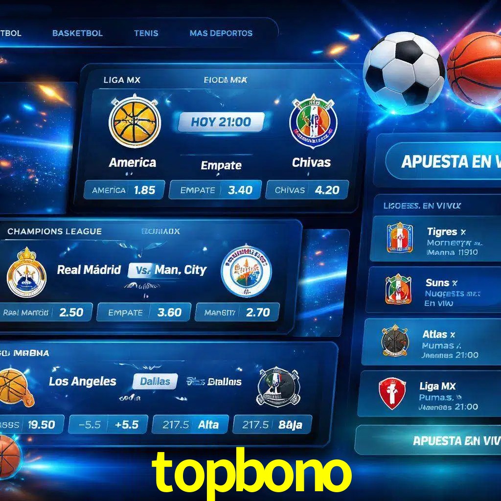 Mercados de apuestas deportivas topbono para jugadores en México