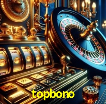 Escena dinámica inspirada en casino con iluminación topbono, cartas, fichas e íconos de juegos digitales en un espacio moderno de juegos.